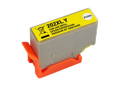 CARTUCHO COMPATIBLE CON EPSON 202 XL AMARILLO