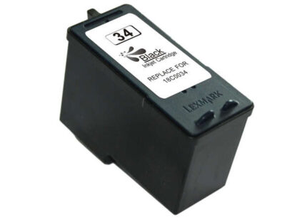 CARTUCHO COMPATIBLE CON LEXMARK Nº 34 BK