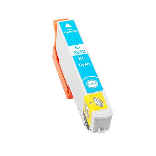CARTUCHO COMPATIBLE CON EPSON T2632 (26XL) CIAN